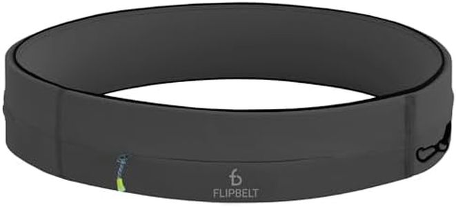 FlipBelt Carbon Large Zipper Running Belt