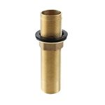 Faucet Fittings Nipple Locknut Kit Extension Threaded Pipe Longer Mounting Shank Single Hole 3.9inch length Nut (3.9 Inch)