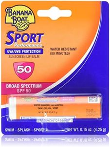 Banana Boat Spf#50 Sport Lip Balm 0.15 Ounce (4.4ml) (3 Pack)