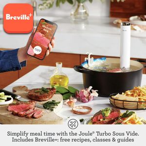 Breville Joule Turbo Sous Vide Precision Cooker – Fast Immersion Circulator