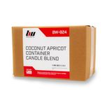 Blended Waxes, Inc. Apricot Soy Coconut Wax for Candle Making - All-Natural Single Pour Candle Wax Blend - Premium DIY Candle Making Supplies - 10lb Pastilles