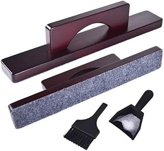 Naissgo Shuffleboard Brush Shuffleboard Sweep (Dark Cherry)
