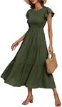 ECOWISH Womens Dresses Wedding Gues