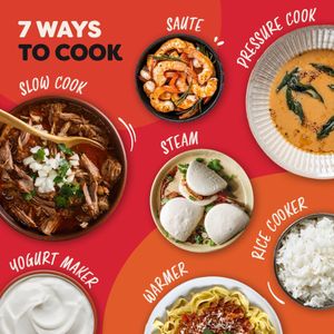 Instant Pot Duo 7-in-1 Multi-Cooker, 5.7L Electric Pressure Cooker