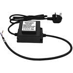 CNBRIGHTER Waterproof 12V AC Transformer, 5A 60W, 220-240V AC to 12V AC LED Power Supply, Voltage Converter LED Driver,Adapter for Outdoor Landscape Lighting/Swimming Pool Light (60 Watts)