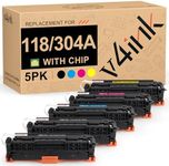 v4ink 5PK Remanufactured Toner Cart