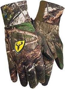 SCENTBLOCKER Shield Series S3 Touch Text Gloves, Hunting Gloves for Men (MO Country DNA, Medium)