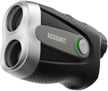 ACEGMET Golf Rangefinder with Slope Measurement - 800 Yards Range Finder Golf with Pin Lock Vibration and 6X Magnification Golf Range Finder - Rechargeable, Tournament Legal