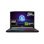 MSI Katana A15 AI, AMD 8th Gen. Ryzen 7 8840HS,Built-in AI, 40CM FHD 144Hz Gaming Laptop (16GB/512GB NVMe SSD/Windows 11 Home/MSO 2021/NVIDIA GeForce RTX 4050, GDDR6 6GB/Black/2.25Kg) B8VE-481IN