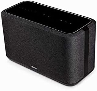 Denon Home 350 Wireless Smart Speaker – Powerful Stereo Sound, Wi-Fi & Bluetooth, HEOS Built-in, Alexa Built-in, Siri & AirPlay 2, Spotify Connect, Multi-Room Support, Black