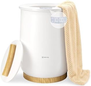 Keenray Upgraded Towel Warmer Bucket, Large Towel Warmer with 3 Heating Modes, Heat Time 30/45/60/90 Min Adjustable and Up to 24 Hour Delay Timer, Towel Heater for Oversize Bathrobes Blankets, CL1Plus