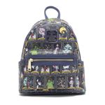 Loungefly Disney Nightmare Before Christmas Allover Print Tarot Womens Backpack, Multicolor, One Size, Wdbk2065