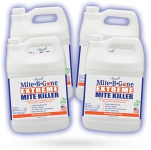 Mite-B-Gone Extreme Mite Killer Spray – 4 Pack (1-Gallon Jugs) | Large-Area Natural Mite Treatment for Farms, Coops, Barns, RVs & Outdoor Gear | Fast-Acting, Non-Toxic, Family-Friendly Formula