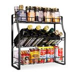 Metal Spice Rack For Countertop