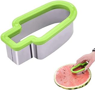 Creative Watermelon Slicer Modeling, Watermelon Slicer Cutter, Watermelon Knife Popsicle Shape Mold, Stainless Steel Popsicles Fruit Summer Watermelon Cutting Artifact Ice Cream Model