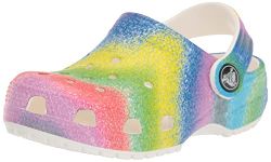 crocs Unisex Kids Classic Spray Dye Clog T WHI/MLTI White (208094-94S)