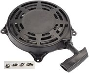 Fremnily Compatible with new497680 Rewind Starter Rewind Recoil Starter for Briggs & Stratton 497680, Oregon 31-068 and Rotary 12368　(Send Four Sets of Screws)