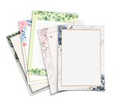 alterEgo Letter Stationery Assorted Papers (A5 Size) Perfect for Writing Poems, Lyrics and Letters with Kraft Envelopes (30)