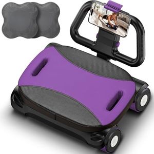 FIAMERMOR 2025 AB Roller Wheel - 4 wheel elbow support abdominal wheel automatic rebound abdominal fat burning weight loss core training equipment home/gym