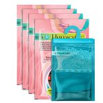 Humicure Moisture Absorber Dehumidifier Hanging Bags with 1 Litre Absorption Capacity for Wardrobe, Bathroom, Kitchen and Bedroom; Prevents Mould & Fungus (Pack of 4, Rose & Lavender)