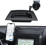 Kaishengyuan Upgraded Phone Mount for 2011-2017 Jeep Wrangler JK JKU, Multi-Mount Phone Holder Dash Tray Storage Box System Kit with Extension Arm Metal Rod