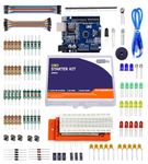 ILELEC - Beginners Kit for UNO R3 Compatible with Arduino IDE - Includes UNO R3 Board, Breadboard, LEDs, LDR Sensor, Storage Box & More - Micro Starter Kit