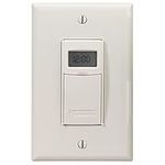 Intermatic EI600LAC 7-Day Astronomic Single-Pole/3-Way Time Switch, Light Almond by Intermatic