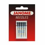 Janome Sewing Machine Blue Tip Needles - Size 75/11 Part Number: 9903111000