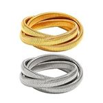 Salircon Gold Bangle Bracelets Set 