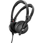 Sennheiser HD 25 SPECIAL EDITION Closed-Back On-Ear DJ & Monitoring Headphones | Rotatable Capsule for Single-Ear Listening | Exclusive Carry Case & Velour Ear Pads | Black (509271)