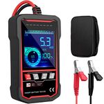 Neoteck 24V 12V Car Battery Tester with 1.97ft Cable 100-2000 CCA Load Tester Automotive Alternator Tester Auto Battery Analyzer Cranking Charging Systems Tester, Battery Capacity Tester