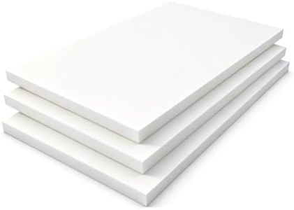 High Density XPS Large Foam Board, 3 Pack, 47x23.5x1.18in