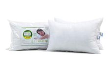 Recron Certified Dream Fibre Pillow (41X61, Fiber;Microfiber, White, Pack Of 2)