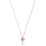 Hot And Bold Love Heart Shape Valentine Pendant Western Dainty Necklace for Girls And Women with Extendable Chain. Statement Minimal Fashion Jewellery.