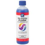 Spa System Flush Super-Cleaner: Hot Tub & Jetted Whirlpool Bath Organic Grime Plumbing Purge 16oz. (1)