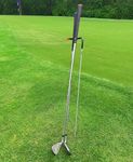 Mobile Pro Shop V-Shaped Golf Club Stand Keeps Your Clubs Clean, Dry & Visible, V-Stick Club Stand Made of Highly Durable Stainless Steel - Easy to Carry Golf Club Holder