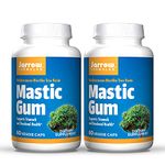 Jarrow Formulas | Mastic Gum | 1000 mg | Supports Stomach & Duodenal Health | 60 Veggie Caps | Pack of 2