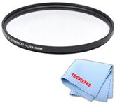 Tronixpro 95mm Pro Series High Resolution Digital Ultraviolet UV Protection Filter for Sigma 150-600mm 50-500mm, Tamron SP 150-600mm f/5-6.3 Di VC USD Lens + Microfiber Cloth