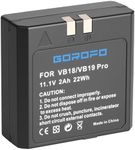 GOROFO VB18 Rechargeable Li-ion Battery for Godox VING V850 V850II V860 V860C V860N V860II V860II-N V860II-C V860II-S V860II-F V860II-O Camera Flash Speedlite