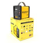 ON SPOT ENERGY 100W Portable Power Station | Proudly Made in India | Power Backup for Laptop, Drone, Wi-Fi & AirFiber, CCTV, LED Bulb, LED Lights & Fans (Up to 100W) | Photography & Caravan Use