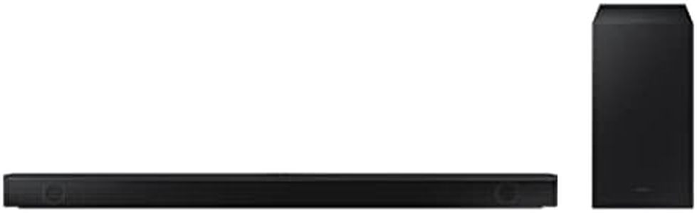 Samsung Barre de Son HW-B650 - Dolby Audio/DTS Virtual:X, Caisson de Basse sans Fil Inclus, Renfort de Basses, Son Intelligent Lite et Mode Jeu