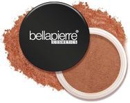 bellapierre Mineral Foundation SPF 15 - Loose Powder Foundation | Vegan & Cruelty Free Natural Makeup | Full Coverage Matte Finish | Hypoallergenic | Oil & Talc Free - 0.32 Oz - Chocolate Truffle