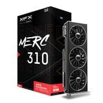 XFX Speedster MERC310 AMD Radeon RX 7900XTX Black Gaming Graphics Card with 24GB GDDR6, AMD RDNA 3 RX-79XMERCB9