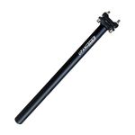 UPANBIKE Bike Seatpost Aluminum Alloy Adjustable Seat Post 400mm Length Diameter 25.4/27.2/28.6//30.9/31.6mm for Mountain Bike Road Bicycle(28.6mm,Black)