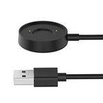 BKN Replacement USB Charging Cable For Fossil Hybrid HR Smart | Collider HR/Neutra HR | Everett HR | FB-01 HR | Latitude HR | Monroe HR etc. Smartwatch USB Charger Cable-Black