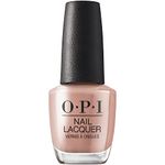 OPI Nail Lacquer, El Mat-adoring You, Neutral Nail Polish, Malibu 2021 Collection, 0.5 fl oz