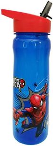 Marvel Official Spider-Man Kids Water Bottle by Polar Gear - 600ml Spiderman Water Bottle for Kids Made from Polypropylene - Blue and Red