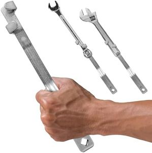 Silginnes Universal Wrench Extender Tool Bar - Torque Adaptor Extension for Hard to Reach Areas, Ideal for Mechanics, Handyman, DIY - Fully Coated