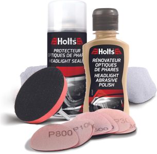 Holts Headlight Restoration Kit – Complete Lens Cleaning System