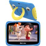 Blackview Kids Tablet Tab3Kids 7 Inch Android 13 Tablet for Kids, 4GB+32GB/TF 1TB, Parental Control, iKids APP Pre-Installed, Reading Mode,Childrens Tablets with Kid-Proof Case-Blue